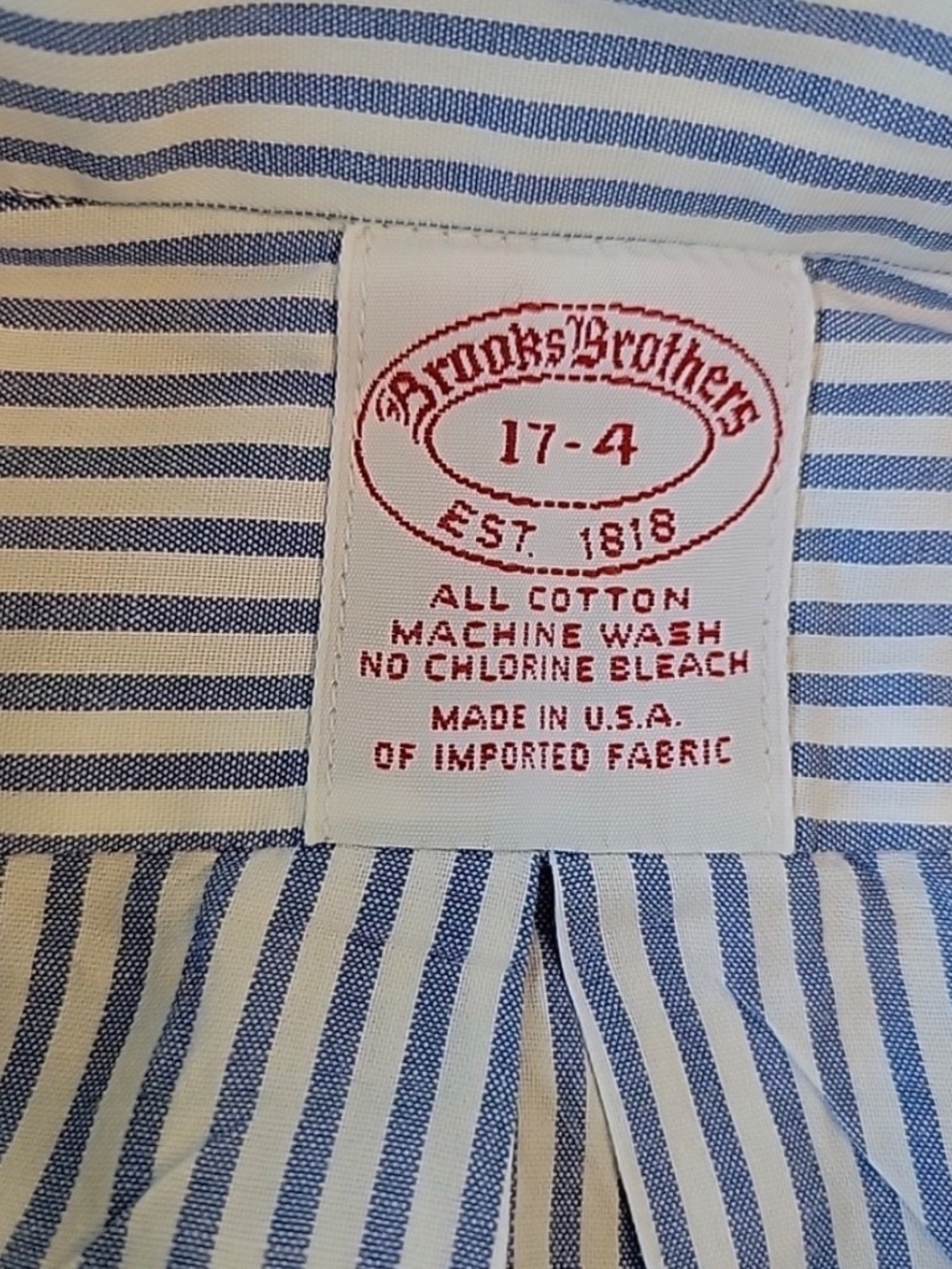 Vintage Brooks Brothers button down - Picture 4 of 7